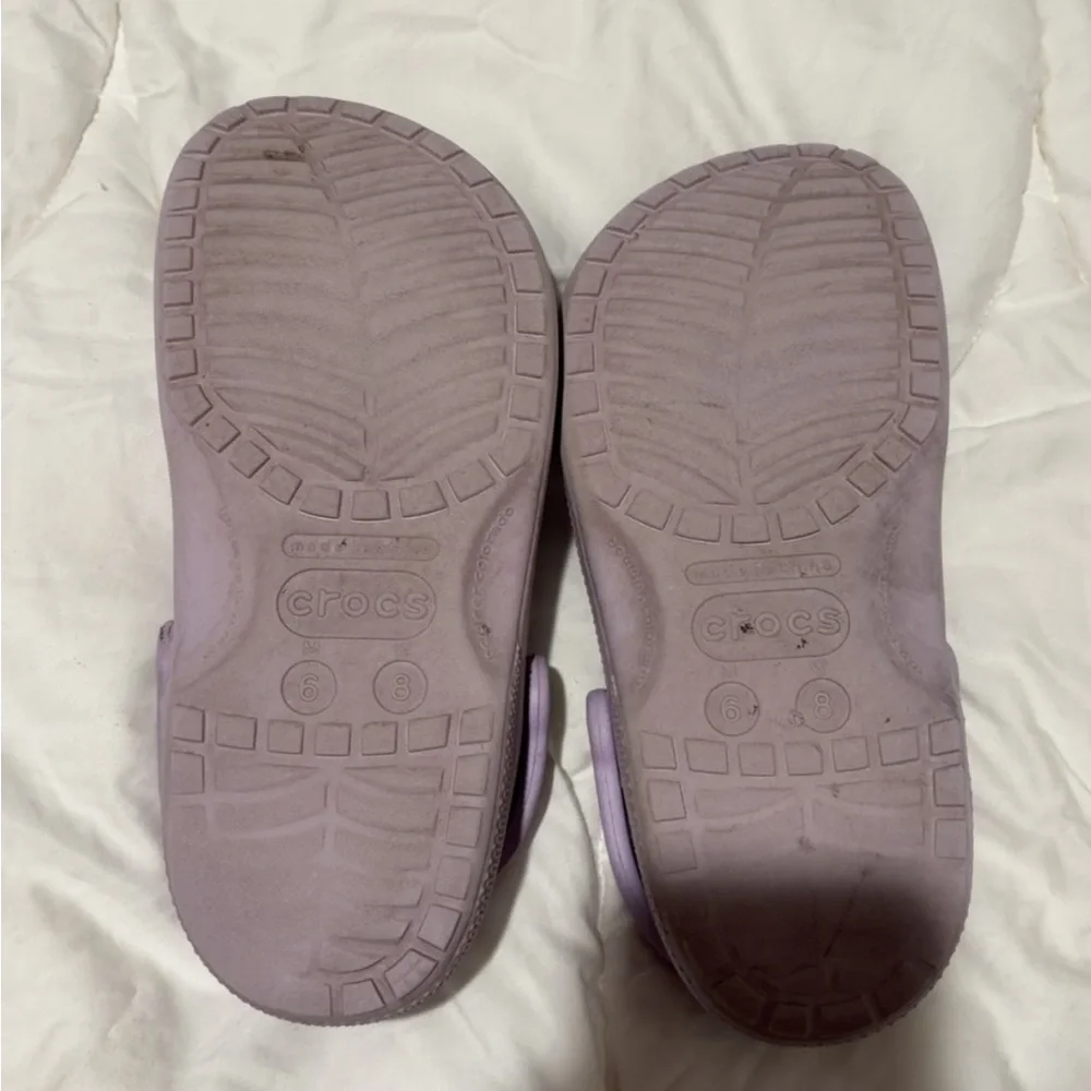 CROCS Women's Lavender Sandals - Picture 2 of 3